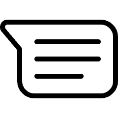 Messages Logo Icon from Ultimate Light Set