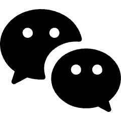 WeChat Logo 1 Icon from Ultimate Bold Set