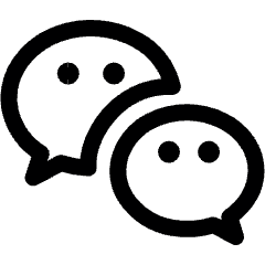 WeChat Logo 1 Icon from Ultimate Regular Set
