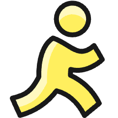 Aim Logo Icon from Ultimate Colors Set