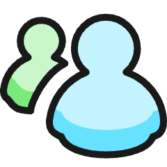 Msn Messenger Logo Icon from Ultimate Colors Set