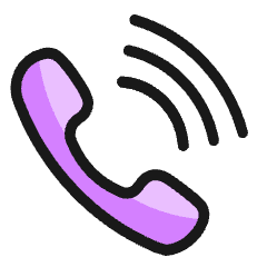 Viber Logo Icon from Ultimate Colors Set