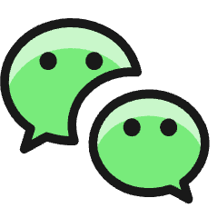 WeChat Logo Icon from Ultimate Colors Set