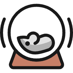 Hamster Wheel 1 Icon from Ultimate Colors Set