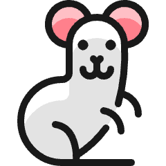 Mouse Body Icon from Ultimate Colors Set