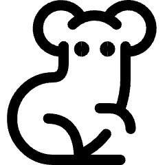 Mouse Body Icon from Ultimate Regular Set
