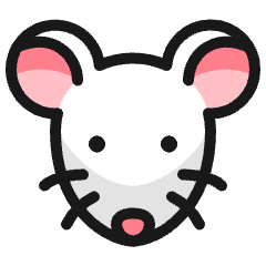Rat Icon from Ultimate Colors Set