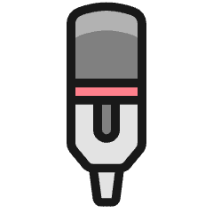 Microphone 1 Icon from Ultimate Colors Set