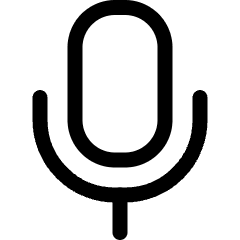 Microphone Icon from Ultimate Regular Set