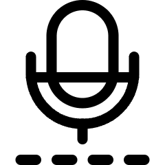 Microphone Podcast 1 Icon from Ultimate Regular Set