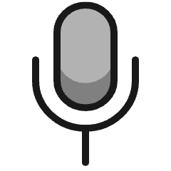 Microphone Icon from Ultimate Colors Set