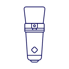 Microphone 12 Illustration from UX Line Set