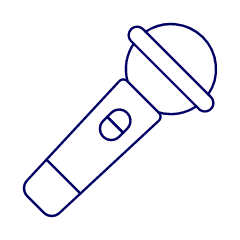 Microphone 14 Illustration from UX Line Set
