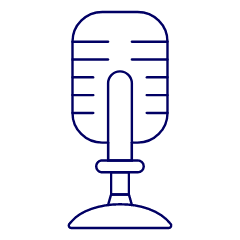 Microphone 3 Illustration from UX Line Set