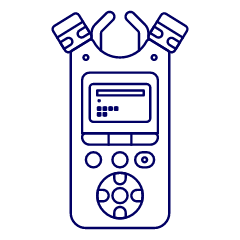 Microphone 30 Illustration from UX Line Set