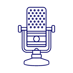 Microphone 4 Illustration from UX Line Set