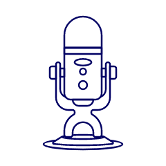 Microphone 5 Illustration from UX Line Set