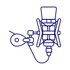 Microphone 7 Illustration from UX Line Set