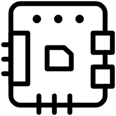 Mini Computer Board Icon from Ultimate Light Set
