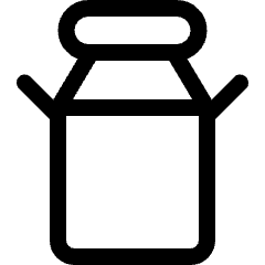 Milk Can Icon from Ultimate Regular Set