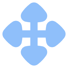 Triangle Arrow Move Icon from Flex Flat Set