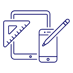 Application Development 2 Illustration from UX Line Set
