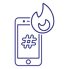 Hot Trend 1 Illustration from UX Line Set