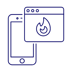 Hot Trend 2 Illustration from UX Line Set