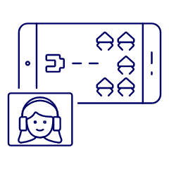 Game Casting 4 Illustration from UX Line Set