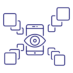 View Phone Illustration from UX Line Set