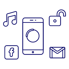 Virtual Assistant Illustration from UX Line Set