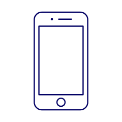 Mobile Phone 2 Illustration from UX Line Set