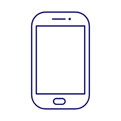 Mobile Phone 3 Illustration from UX Line Set