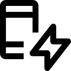 Smartphone Action Quick Access Icon from Nova Line Set