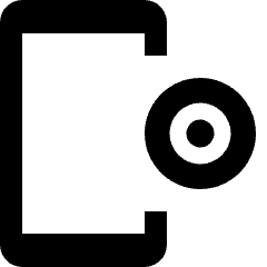 Smartphone Action Record Icon from Nova Solid Set