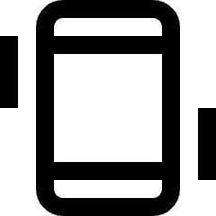 Smartphone Action Scroll Icon from Nova Line Set