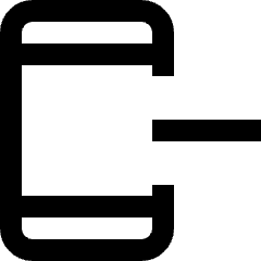 Smartphone Action Subtract Remove Icon from Nova Line Set