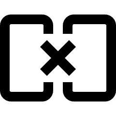 Smartphone Action Sync Fail Icon from Nova Line Set