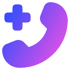 Add Call Icon from Plump Gradient Set