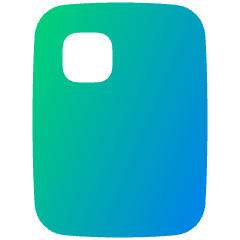 Back Camera 1 Icon from Plump Gradient Set