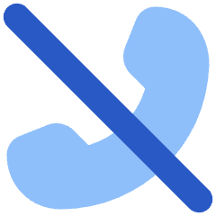 Call Hang Up Icon from Plump Flat Set