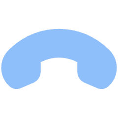 Hang Up 1 Icon from Plump Flat Set