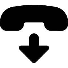 Hang Up 2 Icon from Core Solid Set