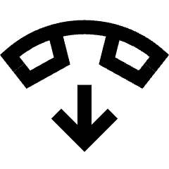 Hang Up 2 Icon from Sharp Line Set