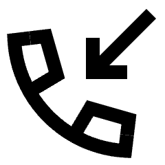 Incoming Call Icon from Sharp Line Set