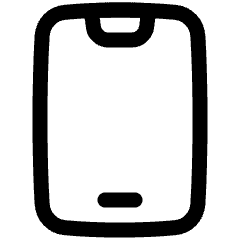 Iphone Icon from Plump Line Set