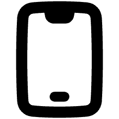 Iphone Icon from Plump Solid Set