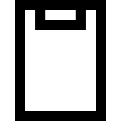Iphone Icon from Sharp Line Set