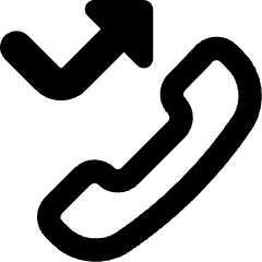 Missed Call Icon from Core Remix Set