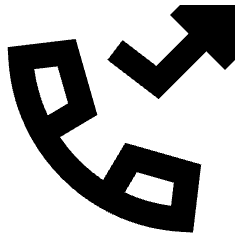 Missed Call Icon from Sharp Remix Set